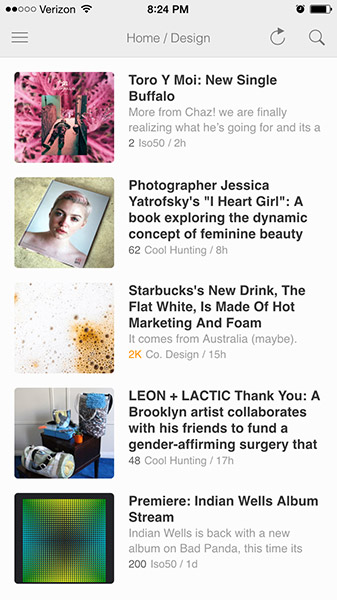 Feedly List